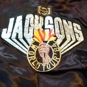 Jackson world tour 1984 silk jacket.